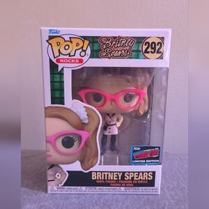 Britney Spears Funko Pop Con Sticker NYCC 2022 Exclusive